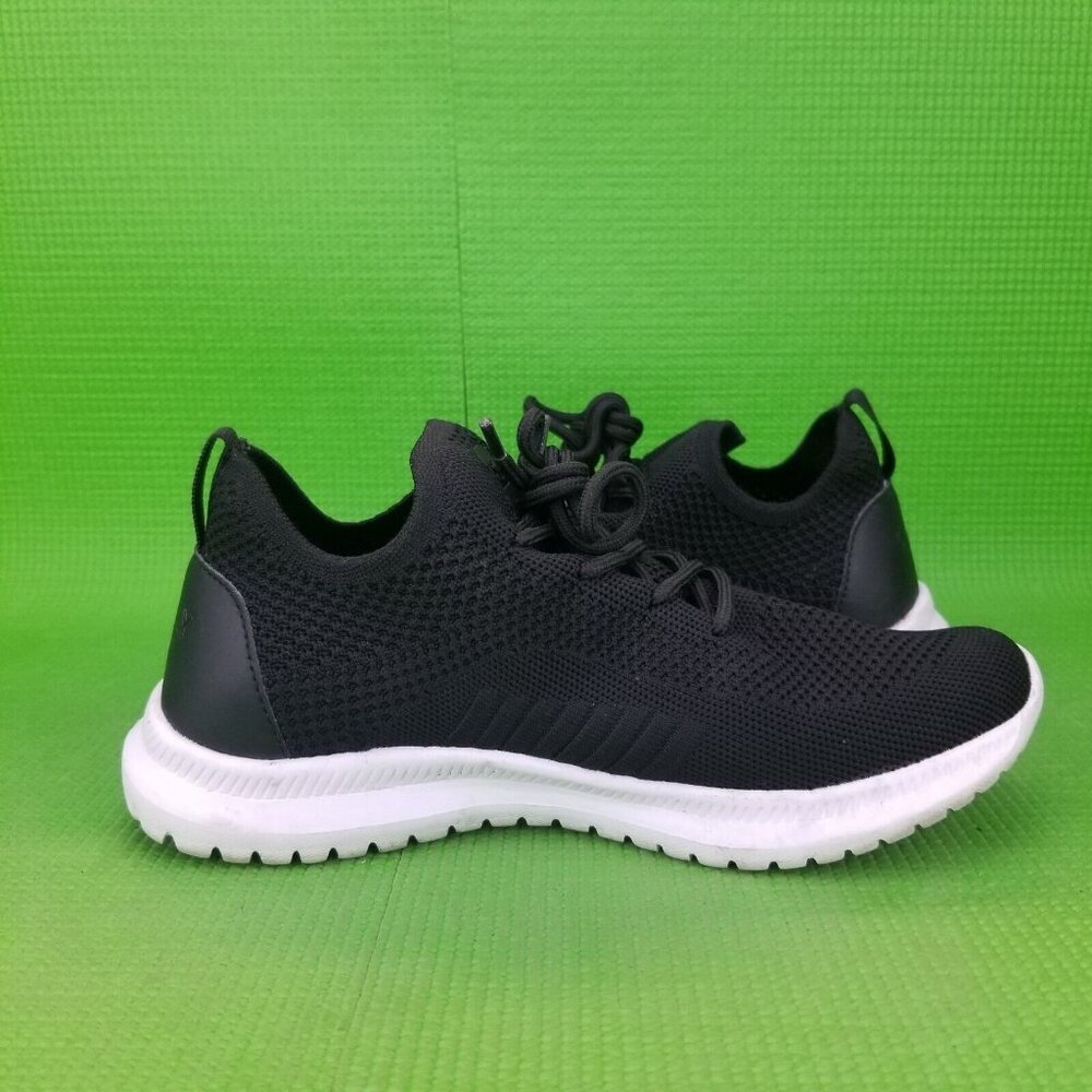 ✅ Womens 6 Charly Resolve Knit Running Shoes Athletic Sneakers Black Mesh - Picture 9 of 11